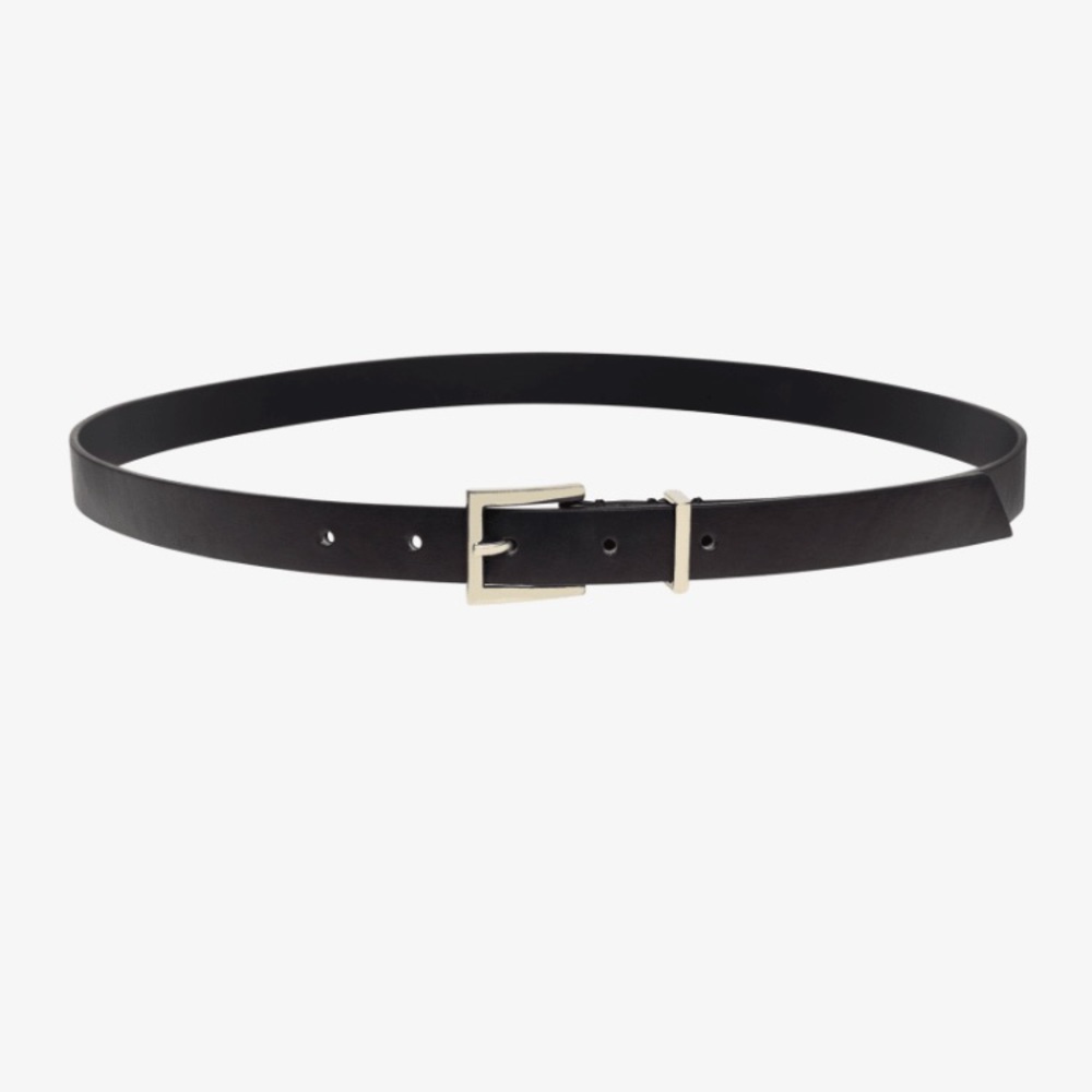 MM Lafleur black heritage leather belt size small